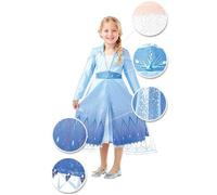 Déguisement premium Elsa La Reine des Neiges 2 fille 7-8 ans