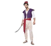 California Costumes Déguisement Prince Oriental Jadeo Luxe Adulte