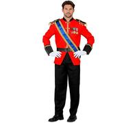 Déguisement Prince William Royal Homme - WIDMANN - Noir - Adulte 18+ M