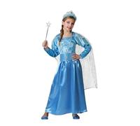 Déguisement Princesse - Atosa - Cape Bleue - Robe Et Ceinture - Fille 3-4 Ans - Multicolor Multicolore