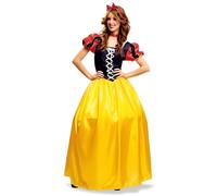 Déguisement Princesse Blanche-Neige - NO NAME - Adulte - Jaune - Polyester M/L