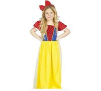 Déguisement - Princesse des Bois - 5/6 ans - effet satin et sequin - robe + gilet intégré + serre-tête 7-9 ans