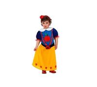 Déguisement princesse des contes - AC-DÉCO - 6/12 mois - Bleu/Jaune - Polyester 6-12 mois