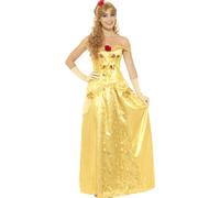 Déguisement Princesse Des Rêves Jaune Femme - Taille: M Jaune