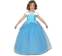 Déguisement Princesse Élégante Bleue Fille - Conte de Fées - NO NAME - Princesse - Polyester - Normes UE 5-6 ans