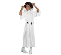 Déguisement Princesse Leia Luxe Star Wars Fille - Taille: 3 À 4 Ans (104 Cm) Blanc