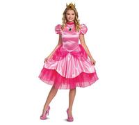 Déguisement Princesse Peach Nintendodeluxe Femme - Taille: M Rose