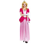Déguisement princesse pêche rose femme S