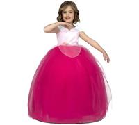 Déguisement Princesse Rose Fille - Conte de Fées - NO NAME - Modèle Princesse - Polyester - Normes UE 5-6 ans