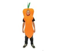 Déguisement - PTIT CLOWN - Carotte Enfant - Orange - Léger et confortable - Dès 3 ans TU
