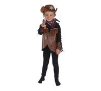 Déguisement - PTIT CLOWN - Ensemble cowboy - Taille Unique - Pour enfants - 3 à 10 ans