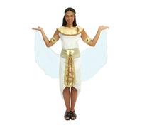 Déguisement - PTIT CLOWN - Reine d'Égypte - Blanc - Polyester - XS XS