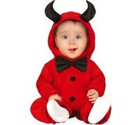 Fiestas Guirca Costume de pyjama Diable Enfant petit pour Halloween