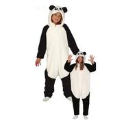 FIESTAS GUIRCA, S.L. Déguisement de Panda Bicolore pour Enfant S1-(5/6 Ans)
