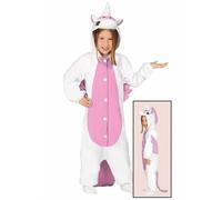 Déguisement Pyjama Unicorne Rose Pour Fille (Taille 7-9a) Rose