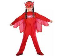 Amscan Europe Gmbh Pyjamasques - Costume Bibou 3/4 Ans Rouge