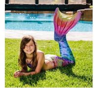 Déguisement queue de sirène avec monopalme Kuaki Mermaids M
