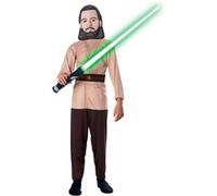 Deguisement Qui Gon Jinn Enfant 4/6 Ans - Star Wars Vert