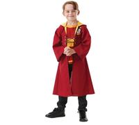 Rubie's Déguisement Robe de Quidditch Harry Potter Gryffondor - Cape distinctive Rouge