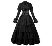 Déguisement Raiponce Adulte Costumes Costume Squelette Robe Femme Halloween Malefique Hallowen Demon Adulte Adolescente Cape Sorcière Sexy Robe Halloween Femme Grande Taille S