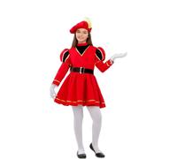 Déguisement Red Royal Page Pour Fille (Taille 3-4a) Multicolore
