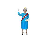 déguisement reine d'angleterre homme - m/l - bleu - 85863