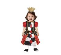 Déguisement - Reine de Cœur - Fille et bébé - 18-24 mois - Comprend bandeau et robe 18-24 mois