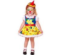 Déguisement Reine des Clowns - Enfant - 4/6 ans (104 à 116 cm) WIDMANN