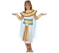 Déguisement Reine Egyptienne - ATOSA - Enfant 5-6 ans - Robe, col, ceinture, coiffe et couvre-bras 5-6 ans
