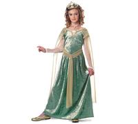 Déguisement Reine Guenièvre Fille - Taille: L 10 - 12 Ans (148 Cm) Vert