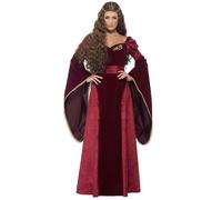 Déguisement Reine Médiévale Rouge Femme - 76335 - Medium - Port 0¿ Rouge