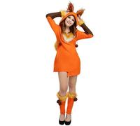 Déguisement renard femme- Funidelia- 117331 Animaux - Multicolore- Halloween- Carnaval et Noel M