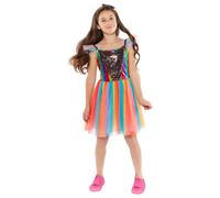 Déguisement Robe Arc-En-Ciel Fille Multicolore