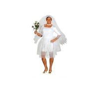 déguisement robe de mariée blanche travesti homme - l - blanc - 84395