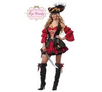 Déguisement Robe De Pirate Espagnol Sexy Pour Adultes Large 10-12