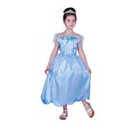 Déguisement Robe de Princesse Bleue PtitClown - Pour Carnaval ou Anniversaire 7-9 ans
