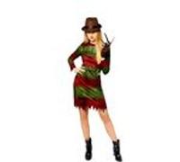 déguisement robe freddy kruger femme - s - rouge - amscan 9912548 Rouge G