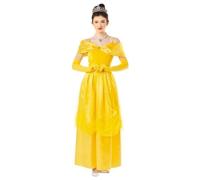 DÉGUISEMENT ROBE JAUNE PRINCESSE ROYAL FEMME S
