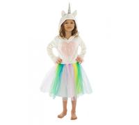 Déguisement robe licorne 116 cm