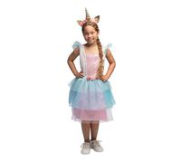 DÉGUISEMENT ROBE PRINCESSE LICORNE FILLE 5-6 ans