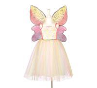 Déguisement robe rose avec ailes papillon Valerie 3-4 ans Souza