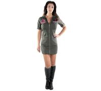 Déguisement robe Top Gun femme XL