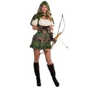 déguisement robin des bois femme - xl - vert - amscan 847031-55 Vert