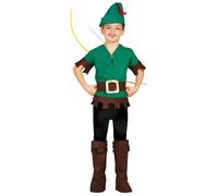 Déguisement Robin des Bois garçon 7/9 ans - Fiestas Guirca - Tissu - Vert, marron et noir