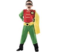Déguisement Robin Intrépide pour garçon - EL REY DEL CARNAVAL - 6 ans - Noir et vert 6 ans