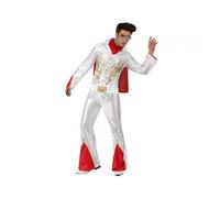 Déguisement rock star - AC-DÉCO - Adulte - Blanc - Polyester - M/L XL