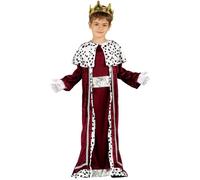 Déguisement Roi Mage Melchior Bordeaux enfant - GUIRMA, S.A. 10 ans