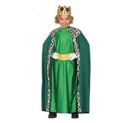Déguisement Roi Mage vert enfant 5-6 ans