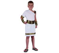 Déguisement Romain Garçon - Taille: L 10-12 Ans (130-140 Cm) Blanc