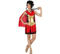 Déguisement Romaine Femme Xs / S Rouge